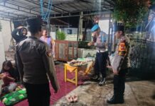 Polsek Ciwaru Berikan Himbauan Kamtibmas kepada Pedagang Malam