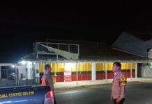Patroli KRYD Malam Hari, Polsek Ciawigebang Antisipasi C3 dan Gangguan Kamtibmas di Jalan Raya Desa Pangkalan
