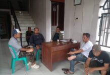 Personel Polsek Ciwaru Laksanakan Penggalangan dan Himbauan Kamtibmas kepada Masyarakat