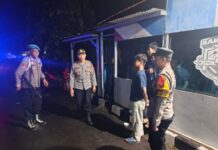 Kapolsek Ciwaru Berikan Himbauan Kamtibmas kepada Remaja yang Nongkrong