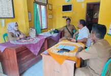 Kanit Intelkam Polsek Ciwaru Laksanakan Sambang dan Koordinasi dengan Pihak Sekolah