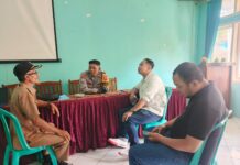 Bhabinkamtibmas Polsek Ciwaru Sambangi Kantor Desa, Perkuat Sinergitas dan Kamtibmas