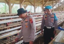 Kapolres Kuningan Apresiasi Anggota yang Berwirausaha Mandiri