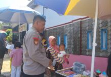 Polsek Ciwaru Berikan Himbauan Kamtibmas kepada Pedagang Kaki Lima