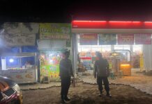 Garda Penjaga Ketertiban Malam, KA SPKT 3 Polsek Mandirancan Tegakkan Marwah Keamanan Wilayah