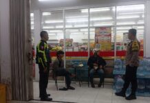 Polsek Cilimus Tingkatkan KRYD di Wilayah Pertokoan Desa Panawuan