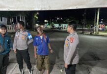 INTENSIFKAN PELAKSANAAN PATROLI MALAM UNTUK CEGAH TERJADINYA GANGGUAN KAMTIBMAS