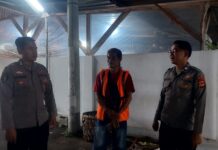 POLSEK LURAGUNG LAKSANAKAN PATROLI MALAM ANTISIPASI GANGGUAN KAMTIBMAS DITENGAH MASYARAKAT