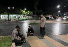 Patroli Malam Polsek Luragung Ciptakan Situasi Kamtibmas Aman dan Kondusif di Tengah-tengah Masyarakat