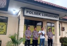 POLSEK LURAGUNG TINGKATKAN PENGAMANAN Mako UNTUK ANTISIFASI GANGGUAN KEAMANAN