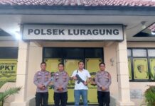 POLSEK LURAGUNG TINGKATKAN PENGAMANAN Mako UNTUK ANTISIFASI GANGGUAN KEAMANAN