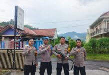 Personel Piket Jaga Polsek Ciwaru Siaga Mako Demi Jaga Keamanan Wilayah