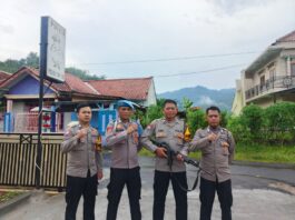 Personel Piket Jaga Polsek Ciwaru Siaga Mako Demi Jaga Keamanan Wilayah