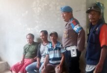 Cegah gangguan kamtibmas dan C3, Polsek Subang gelar patroli dialogis, di wilayah Kec Subang dan Cilebak.
