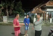 Polsek Ciwaru Intensifkan Patroli Dialogis Malam Hari untuk Jaga Kamtibmas
