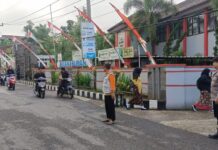 Polsek subang laksanakan PH pagi guna wujudkan kamtibcar lantas.