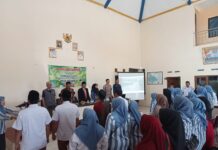 Bhabinkamtibmas Desa Sidaraja Ikuti Giat Konvergensi Percepatan Penurunan Stunting Tahun 2026 di Desa Sidaraja