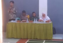 Bhabinkamtibmas dan Babinsa Desa Ciawigebang Hadiri Rembuk Stunting Tahun 2026 di Desa Ciawigebang