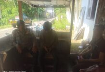 Bhabinkamtibmas Desa Cikubangsari Polsek Kramatmulya Laksanakan Sambang Dekatkan Diri dengan Warga Guna untuk Deteksi Dini dan Cegah Kejahatan