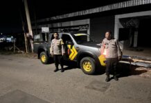 Analisis Jalur Pelarian Kriminal, Regu Patroli Polsek Mandirancan Sisir Perbatasan Pasawahan dan Cirebon