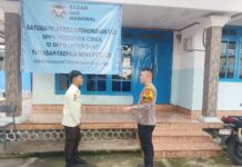 Jaga Kondusifitas Lingkungan Pendidikan, Bhabinkamtibmas Polsek Mandirancan Berikan Pembekalan Taktis Kepada Satpam