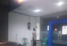 Gelar Patroli Malam Piket Polsek Kramatmulya, Antisipasi C3 dan Gangguan Kamtibmas Sambangi Bank BRI Unit Kramatmulya