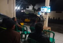 Polsek Cilimus Jadikan Nobar Piala Dunia Sebagai Sarana Mempererat Silaturahmi