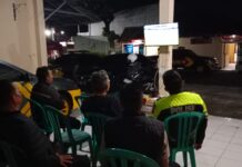 Semangat Kebersamaan Terbangun dalam Kegiatan Nobar Piala Dunia 2026 di Polsek Cilimus