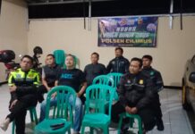 Semangat Kebersamaan Warnai Nobar Piala Dunia 2026 di Mapolsek Cilimus
