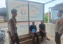 CEGAH GANGGUAN KAMTIBMAS POLSEK LURAGUNG LAKSANAKAN PATROLI SIANG SAMBANG WARGA