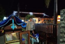 POLSEK LURAGUNG CIPTAKAN SITUASI KAMTIBMAS PADA MALAM HARI TETAP AMAN DAN KONDUSIF DENGAN PATROLI MALAM DAN SAMBANG WARGA