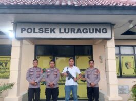 POLSEK LURAGUNG TINGKATKAN PENGAMANAN Mako UNTUK ANTISIFASI GANGGUAN KEAMANAN