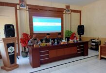 Perkuat Sinergitas Lintas Sektor, Kapolsek Ciawigebang Hadiri Loka Karya Mini UPTD Puskesmas Cihaur Tahun 2026