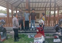 Polsek Cidahu Sambangi Anak Remaja Desa Legok, Tekankan Pentingnya Jaga Kamtibmas