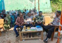 Kanit Propam Polsek Ciwaru Hadiri Kegiatan Kemasyarakatan dan Sampaikan Pesan Kamtibmas kepada Warga