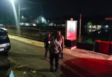 Patroli KRYD Malam Hari, Bhabinkamtibmas Polsek Ciawigebang Antisipasi C3 di Desa Karoya