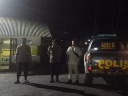 KAPOLSEK PIMPIN LANGSUNG PATROLI KRYD, CEGAH GANGGUAN KAMTIBMAS DI WILAYAH SUBANG DAN CILEBAK.