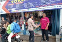 POLSEK SUBANG LAKULAN PATROLI SAMBANGI WARGA.