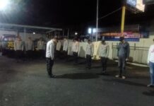 KAPOLSEK SUBANG PIMPIN APEL GELAR PASUKAN KRYD ZONA 3, ANTISIPASI GANGGUAN KAMTIBMAS DAN C3 PADA MALAM MINGGU.