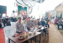Bhabinkamtibmas Polsek Ciawigebang Amankan Hiburan Organ Dangdut di Desa Pamulihan