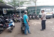 Antisipasi Gangguan Kamtibmas, Bhabinkamtibmas Polsek Ciawigebang Monitoring Keamanan Dino Waterpark Saat Patroli KRYD Siang Hari