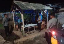 Cipta Kondisi Kamtibmas, Personel Polsek Ciawigebang Intensifkan Patroli KRYD Malam Hari di Desa Cijagamulya