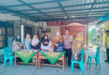 Bhabinkamtibmas Monitoring Posyandu di Dusun Wage Desa Kapandayan, Dukung Peningkatan Kesehatan Ibu dan Anak