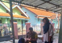 Bhabinkamtibmas Hadiri dan Pantau Pelaksanaan Posyandu di Dusun Wage Desa Kapandayan
