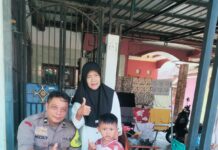 Bhabinkamtibmas Pastikan Kegiatan Posyandu di Dusun Wage Desa Kapandayan Berjalan Lancar