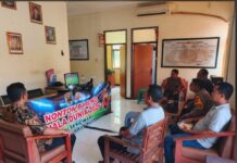 Nobar Piala Dunia 2026 di Mako Polsek Ciwaru, Pererat Kedekatan Polri dan Masyarakat