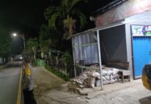 Jaga Kondusivitas Wilayah, Anggota Polsek Ciawigebang Gelar Patroli KRYD Malam Minggu