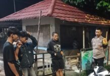 Jaga Kamtibmas Tetap Kondusif, Anggota Polsek Ciawigebang Laksanakan Patroli KRYD Malam Minggu