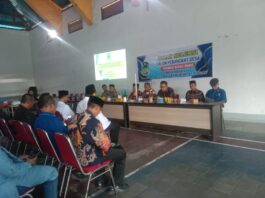 Bhabinkamtibmas Desa Sidaraja Hadiri Seleksi Uji Kompetensi Calon Kadus Manis