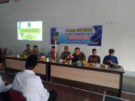 Bhabinkamtibmas Desa Sidaraja Hadiri Proses Seleksi Calon Kadus Manis, Wujudkan Transparansi Desa